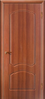 Доступные двери модель Натали ПГ ПВХ (золотистый дуб)