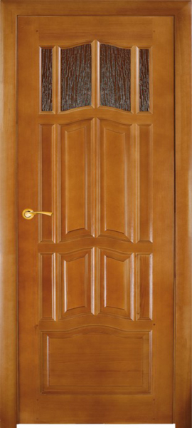 Массив модель Ампир (орех светлый) ДГВО — межкомнатные двери (официальный сайт каталог)
