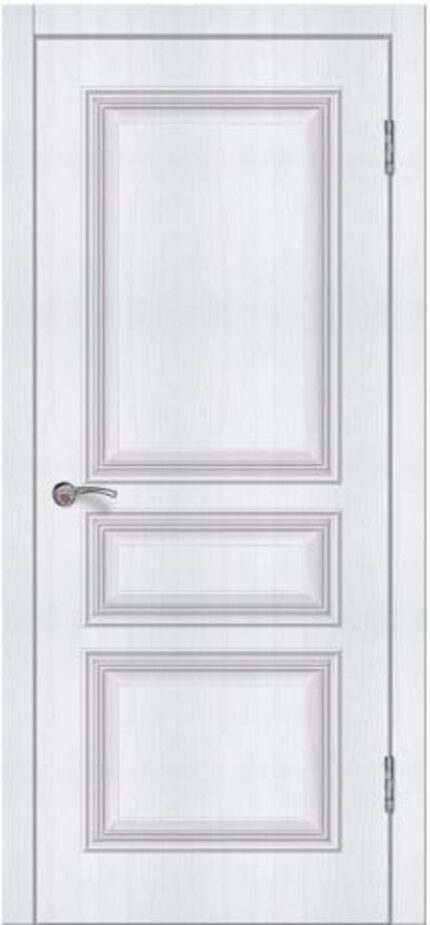 Доступные двери модель Ницца-4 ПГ ПВХ (сосна прованс)