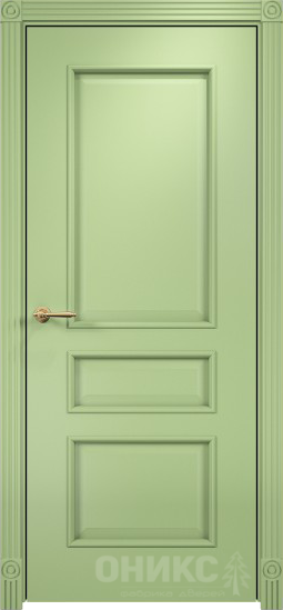 Межкомнатная дверь Classic Версаль ПГ Эмаль фисташка МДФ