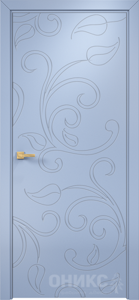 Межкомнатная дверь Lite Концепт 15 эмаль голубая