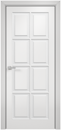 Межкомнатная дверь Lite Неаполь Эмаль белая