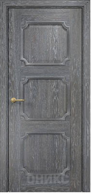 Межкомнатная дверь Lite Валенсия фреза шпон Дуб седой пг