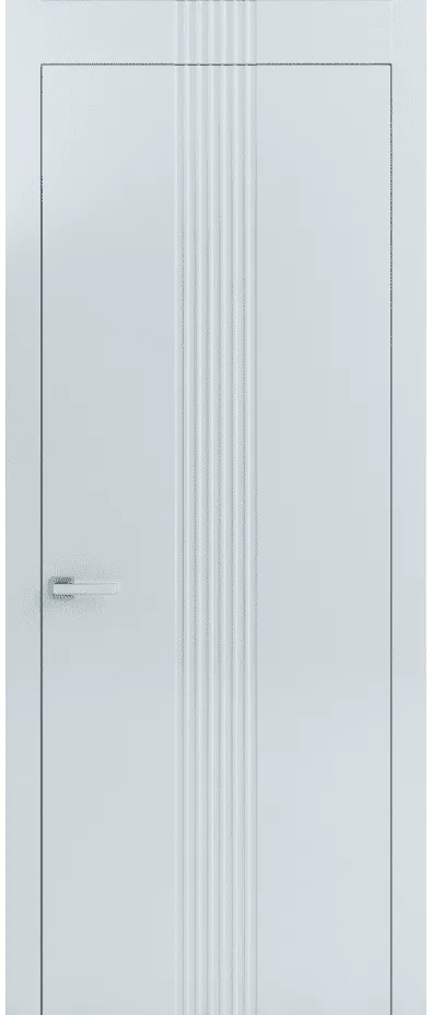 Межкомнатная дверь Беларусь Логика LX-441 эмаль белая
